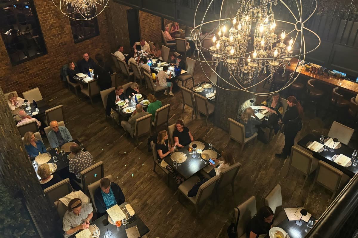 The dining room at Sage SRQ, Sarasota